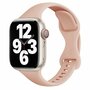 Sportarmband Slim Fit - Hellrosa - Geeignet f&uuml;r Apple Watch 44mm / 45mm / 46mm / 49mm