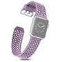 Armband mit L&ouml;chern - Hellviolett - Geeignet f&uuml;r Apple Watch 38mm / 40mm / 41mm / 42mm