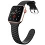 Silikonarmband &#039;Twist&#039; - Schwarz - Geeignet f&uuml;r Apple Watch 44mm / 45mm / 46mm / 49mm