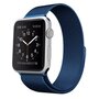 Milanaise-Edelstahlband - Blau - Geeignet f&uuml;r Apple Watch Armband 38mm / 40mm / 41mm / 42mm