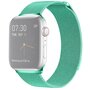 Milanaise-Edelstahlarmband - Mintgr&uuml;n - Passend f&uuml;r Apple Watch 38mm / 40mm / 41mm / 42mm