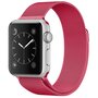 Milanaise Edelstahlband - Pink - Geeignet f&uuml;r Apple Watch 38mm / 40mm / 41mm / 42mm