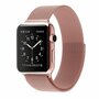 Milanaise-Edelstahlarmband - Ros&eacute;gold - Geeignet f&uuml;r Apple Watch 38mm / 40mm / 41mm / 42mm