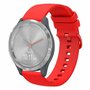 Garmin Venu 3s / Vivoactive 4s / Venu 2s / Vivomove 3s / Forerunner 255s - Weiches Silikonband - Rot