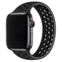 Solo Loop Sportband - Gr&ouml;&szlig;e: M - Schwarz - Geeignet f&uuml;r Apple Watch 38mm / 40mm / 41mm / 42mm