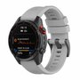 Silikon-Sportband - Grau - Garmin Epix Pro Gen 2 (51mm) / Quatix 7X / 6X &amp; Tactix 7 (pro)