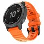 Silikonband - Orange - Garmin Epix Pro Gen 2 (51mm) / Quatix 7X / 6X &amp; Tactix 7 (pro)