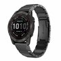 Edelstahlgliederband - Schwarz - Garmin Epix Pro Gen 2 (51mm) / Quatix 7X / 6X &amp; Tactix 7 (pro)