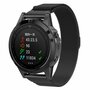 Milanaise Armband - Schwarz - Garmin Epix Pro Gen 2 (51mm) / Quatix 7X / 6X &amp; Tactix 7 (pro)