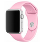 Gummi-Sportband - Rosa - Geeignet f&uuml;r Apple Watch 38mm / 40mm / 41mm / 42mm