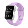 Gummi-Sportband - Lila - Geeignet f&uuml;r Apple Watch 38mm / 40mm / 41mm / 42mm