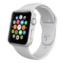 Gummi-Sportband - Grau - Geeignet f&uuml;r Apple Watch 44mm / 45mm / 46mm / 49mm