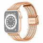 Metallband - Ros&eacute;gold - Geeignet f&uuml;r Apple Watch 38mm / 40mm / 41mm / 42mm