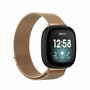 Fitbit Versa 3/4 &amp; Sense 1/2 milanaise Armband - Small - Champagner Gold