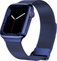 Milanaise Band - Dunkelblau - Extra starker Magnet - Geeignet f&uuml;r Apple Watch 38mm / 40mm / 41mm