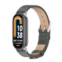 PU-Lederband - Grau - Xiaomi Smart band 8