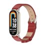 PU-Lederband - Rot - Xiaomi Smart band 8