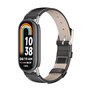 Echtes Lederband - Schwarz - Xiaomi Smart band 8