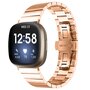 Fitbit Versa 3/4 &amp; Sense 1/2 Metallgliederband - Champagner Gold