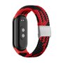 Geflochtenes Nylonband - Rot mit Schwarz - Xiaomi Smart band 8