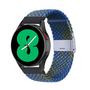 Geflochtenes Nylonband - Gr&uuml;n / Blau - Xiaomi Mi Watch / Xiaomi Watch S1 / S1 Pro / S1 Active / Watch S2