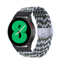 Geflochtenes Nylonband - Gr&uuml;n / Grau - Xiaomi Mi Watch / Xiaomi Watch S1 / S1 Pro / S1 Active / Watch S2