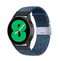 Geflochtenes Nylonband - Blau / Gr&uuml;n gemischt - Xiaomi Mi Watch / Xiaomi Watch S1 / S1 Pro / S1 Active / Watch S2