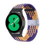 Geflochtenes Nylonband - Ocker / Lila - Xiaomi Mi Watch / Xiaomi Watch S1 / S1 Pro / S1 Active / Watch S2