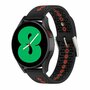 Dot Pattern Armband - Schwarz mit Rot - Xiaomi Mi Watch / Xiaomi Watch S1 / S1 Pro / S1 Active / Watch S2