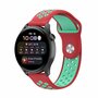 Sport Edition - Rot + mintgr&uuml;n - Xiaomi Mi Watch / Xiaomi Watch S1 / S1 Pro / S1 Active / Watch S2