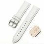 Crocodile Lederband - Wei&szlig; - Xiaomi Mi Watch / Xiaomi Watch S1 / S1 Pro / S1 Active / Watch S2