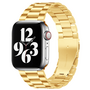 Stahlgliederarmband - Gold - Geeignet f&uuml;r Apple Watch 42mm / 44mm / 45mm / 49mm