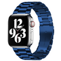 Stahlgliederarmband - Dunkelblau - Passend f&uuml;r Apple Watch 42mm / 44mm / 45mm / 49mm