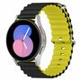 Huawei Watch GT 3 Pro - 43mm - Ocean Style Silikonarmband - Schwarz / gelb