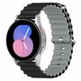 Huawei Watch GT 3 Pro - 43mm - Ocean Style Silikonarmband - Schwarz/Grau