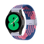 Geflochtenes Nylonband - Blau/Rosa - Huawei Watch GT 2 &amp; GT 3 - 42mm