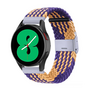 Geflochtenes Nylonband - Ocker / Lila - Huawei Watch GT 2 &amp; GT 3 - 42mm