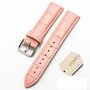 Crocodile Lederband - Rosa - Huawei Watch GT 2 &amp; GT 3 - 42mm