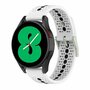 Dot Pattern Silikonarmband - Wei&szlig; - Huawei Watch GT 2 / GT 3 / GT 4 - 46mm