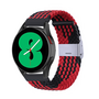 Geflochtenes Nylonband - Rot / Schwarz - Huawei Watch GT 2 Pro / GT 3 Pro - 46mm