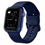 Weiches Silikonarmband mit Schnallenverschluss - Nachtblau - Geeignet f&uuml;r Apple Watch 38mm / 40mm / 41mm