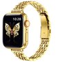 Stahlband Slim Fit - Gold - Geeignet f&uuml;r Apple Watch 38mm / 40mm / 41mm / 42mm