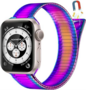 Magnetisches Stahlband - Sehr starker Magnet - Mehrfarbig - Geeignet f&uuml;r Apple Watch 42mm / 44mm / 45mm / 46mm / 49mm