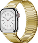 Magnetisches Stahlband - Sehr starker Magnet - Gold - Geeignet f&uuml;r Apple Watch 38mm / 40mm / 41mm / 42mm