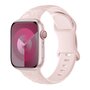 Silikonband Rose Print - Rosa - Geeignet f&uuml;r Apple Watch 38mm / 40mm / 41mm