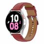 Luxus-Lederband - Bordeaux - Samsung Galaxy Watch 7 - 40mm / 44mm