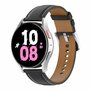 Luxus-Lederband - Schwarz - Samsung Galaxy Watch 7 - 40mm / 44mm