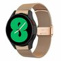 Samsung Galaxy Watch 7 - 40mm / 44mm - Milanaise Armband mit Klemmverschluss - Champagner Gold