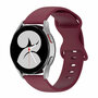 Solid Color Sportband - Bordeaux - Samsung Galaxy Watch 7 - 40mm &amp; 44mm