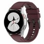 Silikonband mit Schnalle - Bordeaux - Samsung Galaxy Watch 7 - 40mm &amp; 44mm